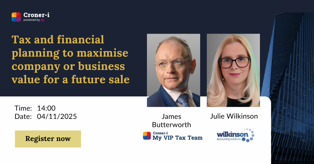 Register for webinar on exit planning | Business & Accountancy Daily